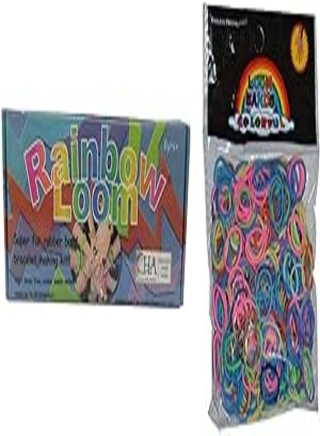 Rainbow Loom Rubber Bands Plus 200 Pieces